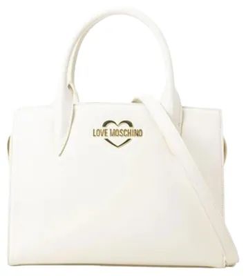 Produktbild von Moschino Tasche aus Kunstleder, elfenbeinfarben, elfenbein, AVORIO