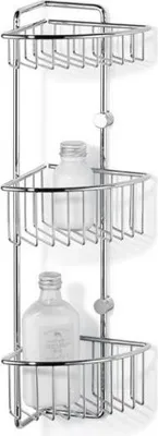 Produktbild von Giese Dusch 3 Eckduschkorb 30024-02 chrom, inklusive Befestigung