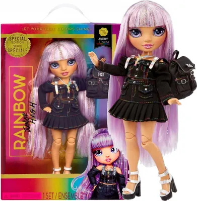 Immagine prodotto di MGA Rainbow High Junior High - Avery Styles Fashion Doll 590798
