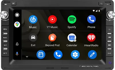 Immagine prodotto di Autoradio Android da 7'' 128 GB per VW Golf 4 Polo 9N Passat B5 con CarPlay e Android Auto Navigazione e Bluetooth