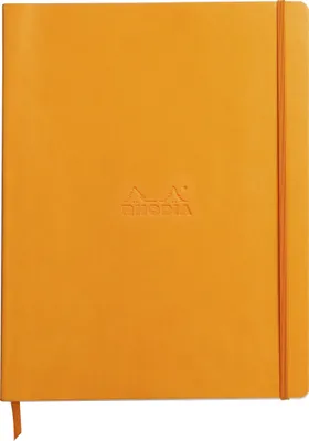 Zdjęcie produktu dla RHODIA 117715C Notatnik RHODIA RHODIARAMA, format A4+, w linie, pomarańczowy