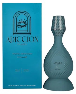 Image de ADICCIŌN Tequila Reposado 100% Agave 40% Vol. 0,7l en boîte cadeau