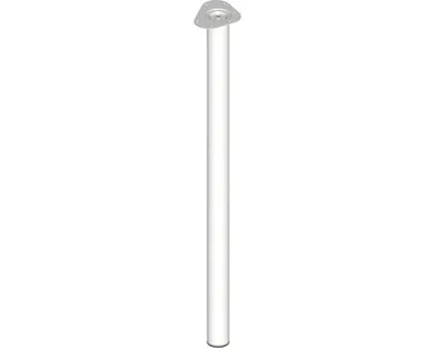 Obrázek produktu pro Nábytková noha Ø 60x1100 mm, bílá