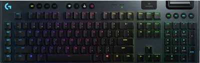 Produktbild von Logitech G915 Tactile Gaming-Tastatur kabellos schwarz