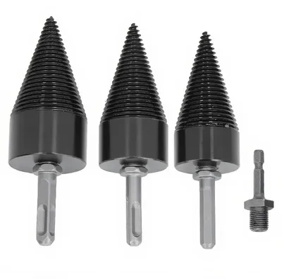 Imagen del producto de Inovra - Juego de brocas para ranuras en madera - Brocas para ranuras de alta calidad - 32 mm, 42 mm, 50 mm - Perfectas para madera - Herramientas para taladrar madera - Adecuadas para...