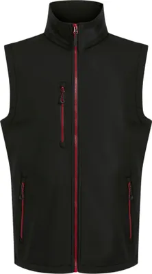 Produktbild von Regatta Professional - Weste Zweilagig für Herren RG10672 (L) (Schwarz/Rot)