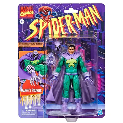 Produktbild von Hasbro Prowler Spiderman 15 Cm Figur Lila  Lila One Size