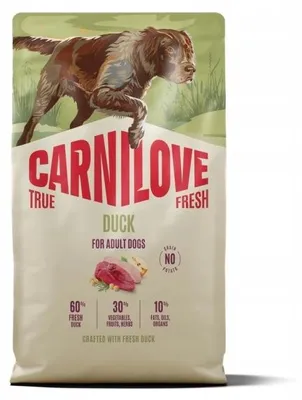 Produktbild von CARNILOVE True Fresh Duck  - trockenfutter für Hunde - 12kg
