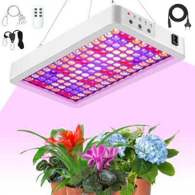 Produktbild von 240 LED Pflanzenlampe, Vollspektrum Grow Lampe, Zimmerpflanzen Wachstumslampe Pflanzenlicht, 3 Lichtmodi, 8/12 /16 Stunden Timer