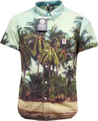 Zdjęcie produktu dla 7454O camicia manica corta koszula męska slim z krótkim rękawem FRANKLIN MARSHALL uomo