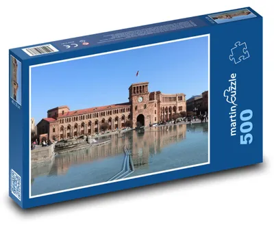 Obrázok produktu pre Puzzle 500 Arménsko - Jerevan, mesto - martinpuzzle
