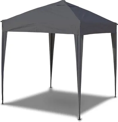 Productafbeelding van Waterdichte partytent van 3x3 meter, snel op te zetten, zonder zijwanden, met een stalen frame, grijs