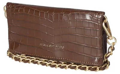 Imagen del producto de Fräulein Frida: Bolso de mano para mujer, color marrón, material sintético. Talla: Talla única