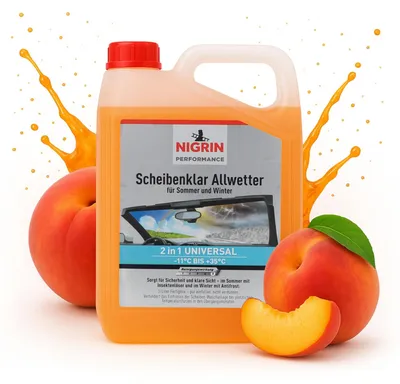 Produktbild von NIGRIN Performance Scheibenklar Allwetter | 3 Liter | mit Frostschutz bis -11°C