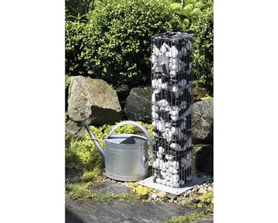 Produktbild von Wasserzapfstelle bellissa Gabione 16 x 16 x 90 cm