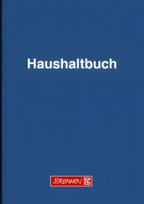 Produktbild von BRUNNEN Haushaltsbuch A5 40 Blatt kartoniert 1010161