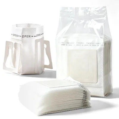 Produktbild von Einweg-Kaffeefilter – 200 Stück – Faltbar, ideal für Reisen