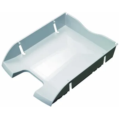 Produktbild von helit Briefablage the green deck - DIN A4/C4 - lichtgrau
