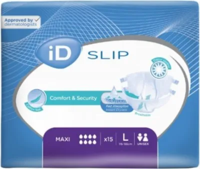 Image de ID Expert Slip Maxi Large - 3 paquets de 15 protections
