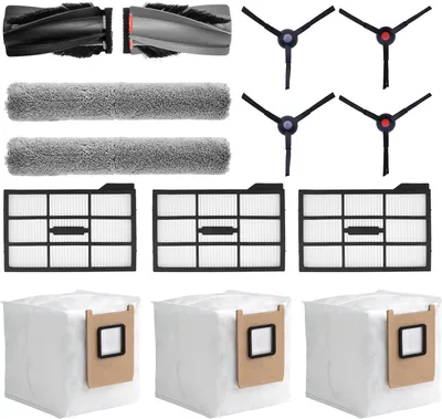 Produktbild von VERCO Ersatzteile Set für Eufy Omni E25 E28 Zubehör Bürsten Filter Beutel Wischrollen