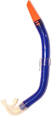 Image de Metalsub Silicone Tuba de plongée Orange,Bleu Orange,Bleu One Size