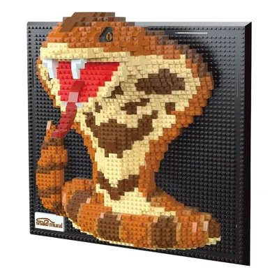 Image de Jeu de construction Premium "Schlangen", 1533 pièces, décoration 3D, qualité ABS