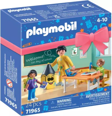 Produktbild von PLAYMOBIL Erster Schultag, Schule, 4 Jahr(e), Mehrfarbig, Kunststoff