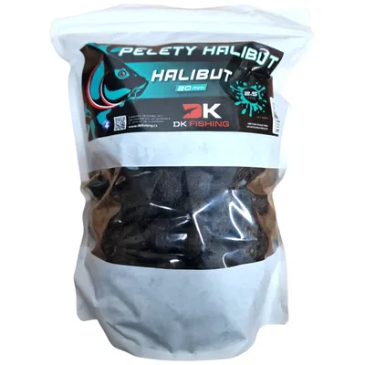 Obrázek produktu pro DK Fishing chytací pelety Halibut 20mm 2,5kg