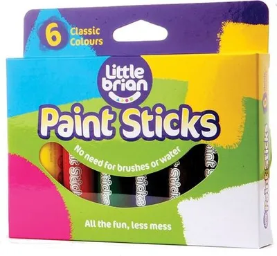 Produktbild von DIV LBPS10CA6 - Little Brian - Farbstifte, klassische Farben, 6er-Pack