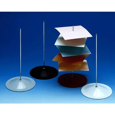 Produktbild von WEDO Zettelspießer Metall farbig sortiert Höhe: 180 mm zufällige Farbe (1 Stück)