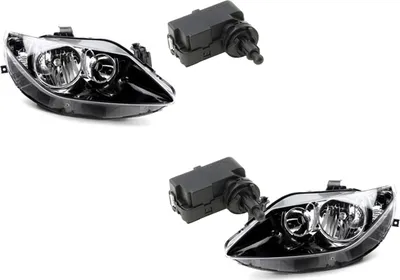 Immagine prodotto di Johns, fari adatti a Seat Ibiza 6J 08-12 H7 set sinistro destro con servomotore 1207203 1207936 1207204 5P0941295 13129840 93189095 6J1941033A
