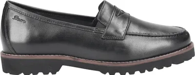 Produktbild von Sioux Slipper & Mokassin MEREDITH, Glattleder, Schwarz, Damen