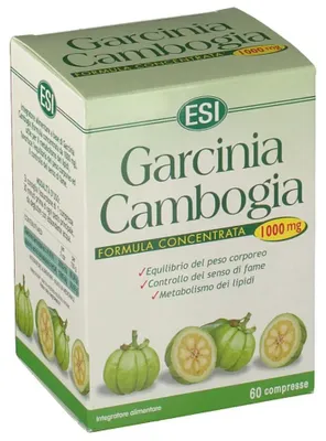 Produktbild von ESI GARCINIA CAMBOGIA 1000 mg, 60 Tabletten