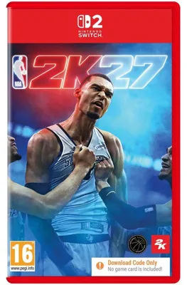 Produktbild von 2K NBA 2K27 (Nintendo Switch 2), Nintendo Switch 2, Multiplayer-Modus, E (Jeder), Code in einer Box