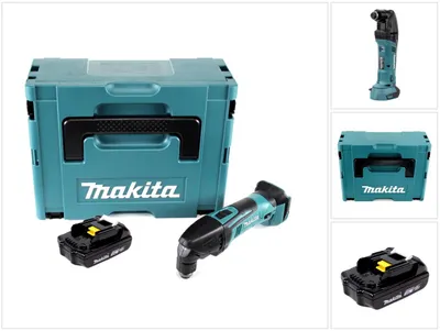 Obrázok produktu pre Akumulátorové multifunkčné náradie Makita DTM 50 Y1J 18V Li-Ion v balení Makpac + 1x akumulátor BL 1815 1,5 Ah