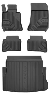 Obrázek produktu pro Autokoberce 3D TPE + vana kufru DryZone pro: Mercedes-Benz CLS C218 2010-2018 sedan 5 ks