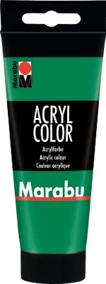 Produktbild von Marabu 12010050067, 100 ml, Grün, Satin, Tube, Wasserfest
