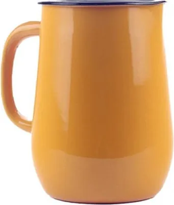Produktbild von Emaillierter Krug Belis/Sfinx, senffarben, 2,5 l