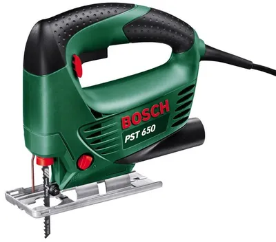 Produktbild von Bosch PST 650 Elektro-Stichsäge, 500 Watt, 65 mm Schnitttiefe, Staubabsaugung