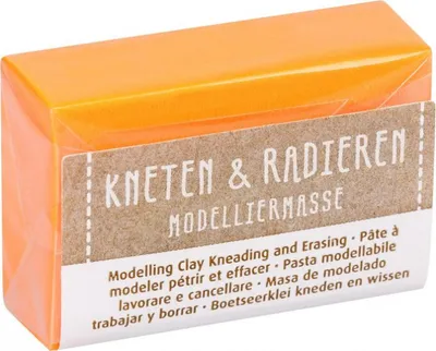 Produktbild von KNORR-PRANDELL Kneten & Radieren Modelliermasse neonorange