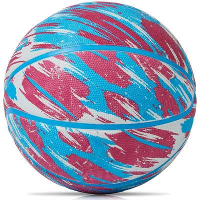 Image de Balle de basket-ball en caoutchouc, taille 5, pour intérieur et extérieur