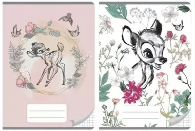 Obrázek produktu pro Sešit A5/32 stran, čtverečkovaný, Bambi (10 ks) – Beniamin
