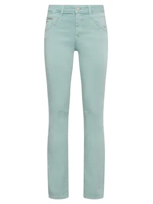 Produktbild von Mavi Damen, Jeans, Sophie; Aquifer Sateen STR, Grün Satin Look Grösse W32 L32