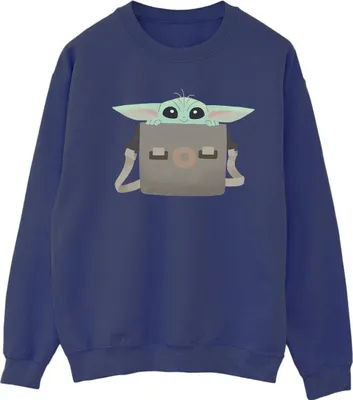 Produktbild von Star Wars - "The Mandalorian" Sweatshirt für Damen BI39836 (S) (Marineblau)