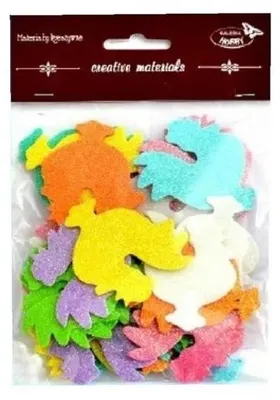 Image de Petits coqs pailletés, 32 pièces - Galeria Hobby