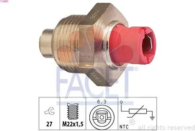 Produktbild von FACET 7.3087 Kühlmitteltemperatursensor