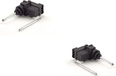 Productafbeelding van Stuurmotor, 2 stuks, geschikt voor BMW 5-serie E34, bouwjaar 09/88 - 10/1995, LWR (lage lichtbundel) voor halogeen koplampen, artikelnummer 67168353887, Johns
