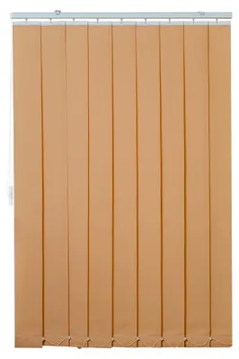 Produktbild von Vertikaler Lamellenvorhang Fixmaß 100 x 150 cm, Creme