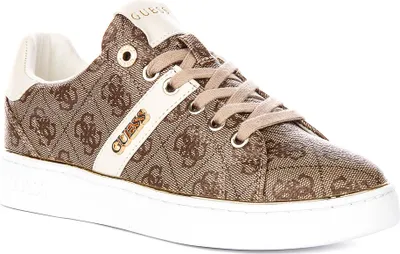 A single Guess sneaker is shown from a three-quarter side view against a white background.