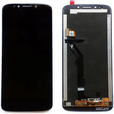 Productafbeelding van LCD-schermglas voor de Motorola Moto E5 XT1944, zwart